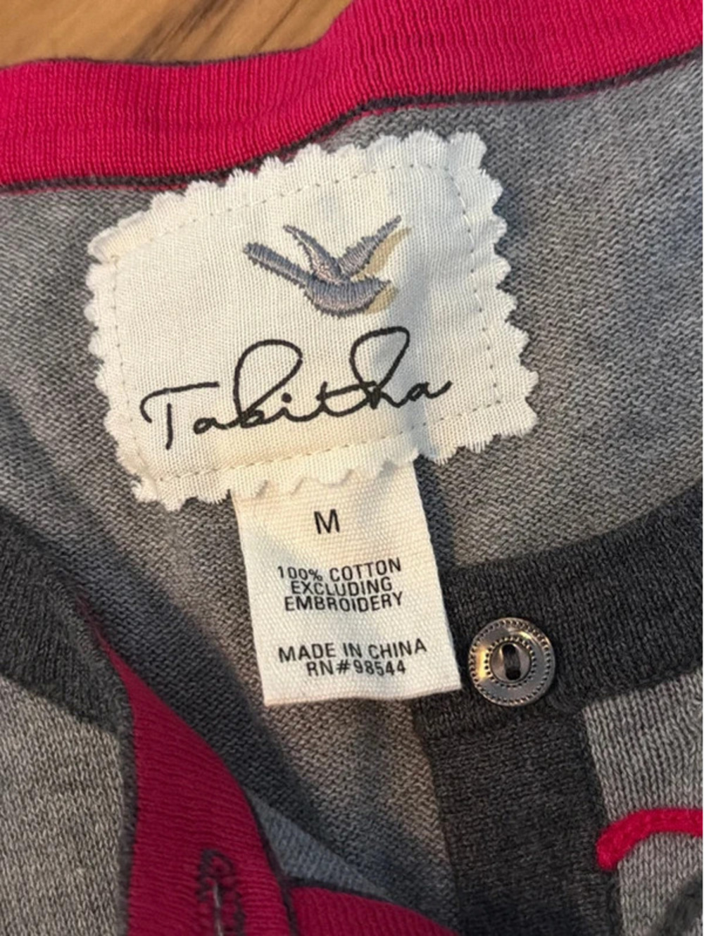 Anthropologie Tabitha Embroidered Cardigan M Lovely! - Picture 5 of 8